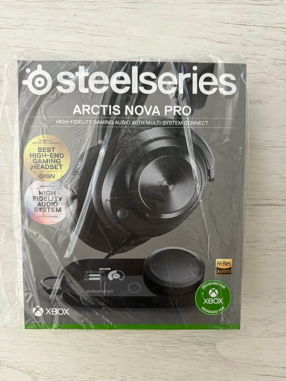 SteelSeries Arctis Nova Pro Wireless Gaming Headset — Black